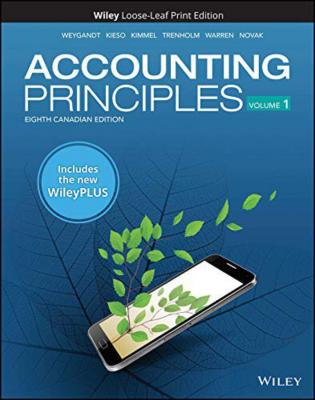 9781119502470 Accounting Principles: Vol 1 Loose-Leaf + Wileyplus O/P ...