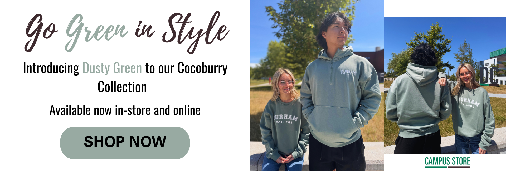 Introducing Dusty green to Cocoburry