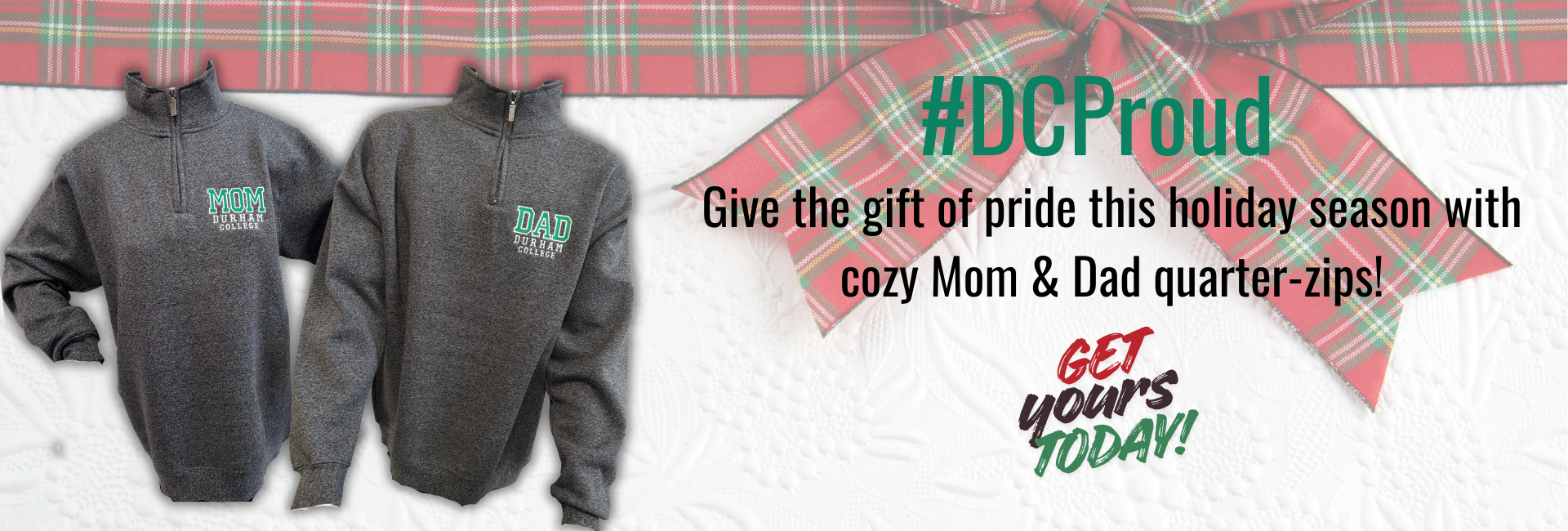 Mom and Dad hoodie ad