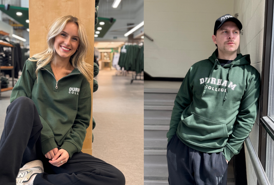 Students wearing CocoburryXDC hoodie